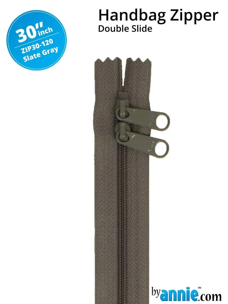 Double-Slide Zipper - 30"