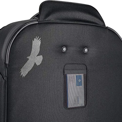Eagle Creek Gear Warrior 4-Wheel Rolling Duffel Bag, 26-Inch, Jet Black