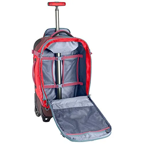 Eagle Creek Gear Warrior Carry-On Rolling Duffel Bag, Coral Sunset