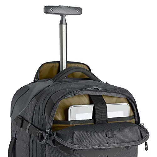 Eagle Creek Gear Warrior Carry-On Rolling Duffel Bag, Jet Black