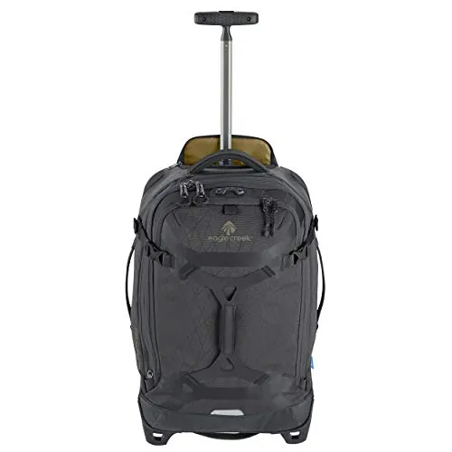 Eagle Creek Gear Warrior Carry-On Rolling Duffel Bag, Jet Black