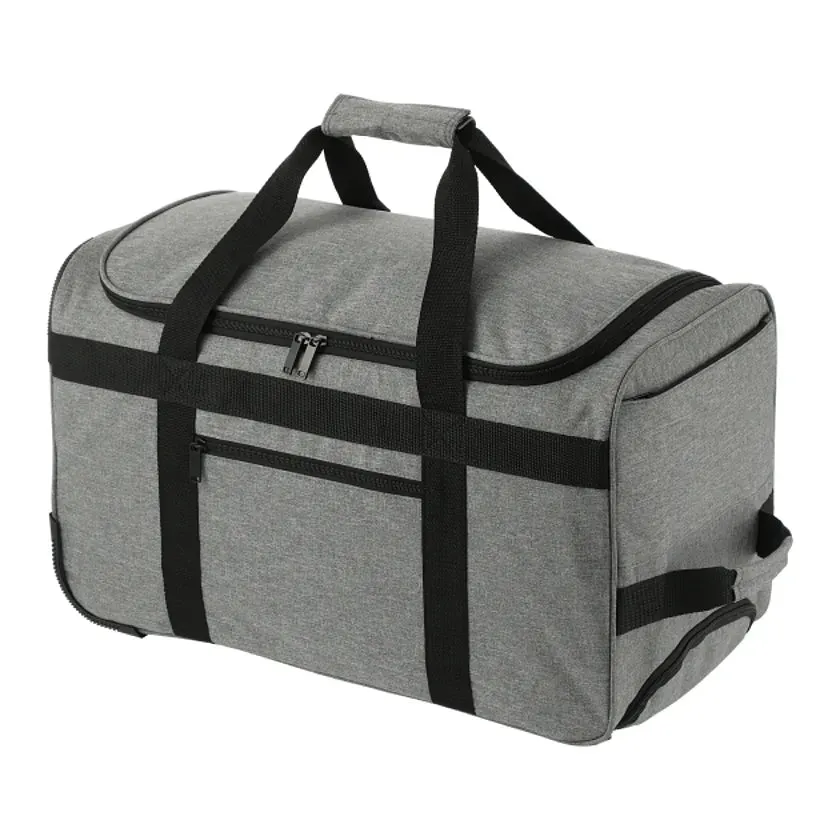 Graphite Recycled Wheeled Duffel