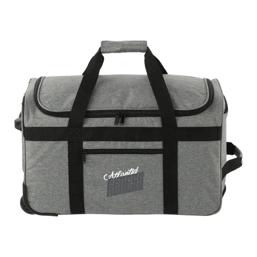 Graphite Recycled Wheeled Duffel