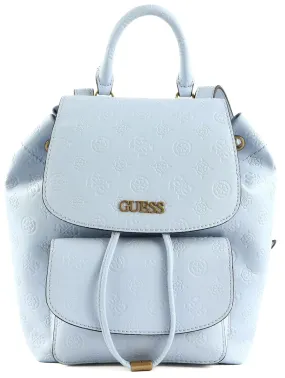 Guess Geva Backpack In Blue Ice For Women