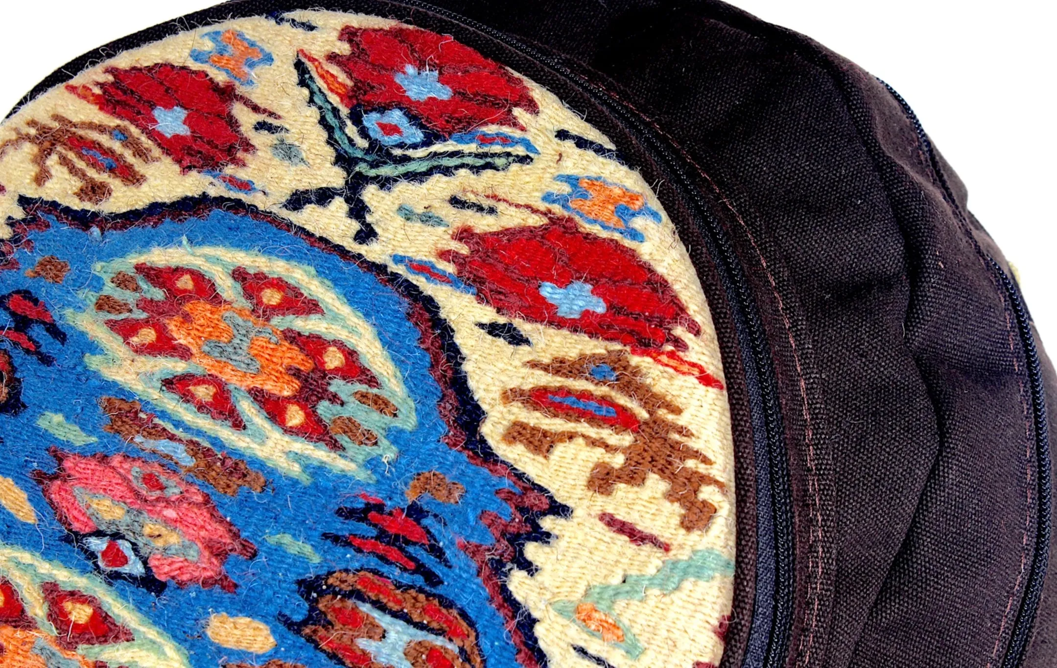 Handwoven Wool Kilim Unisex Backpack (Heer)