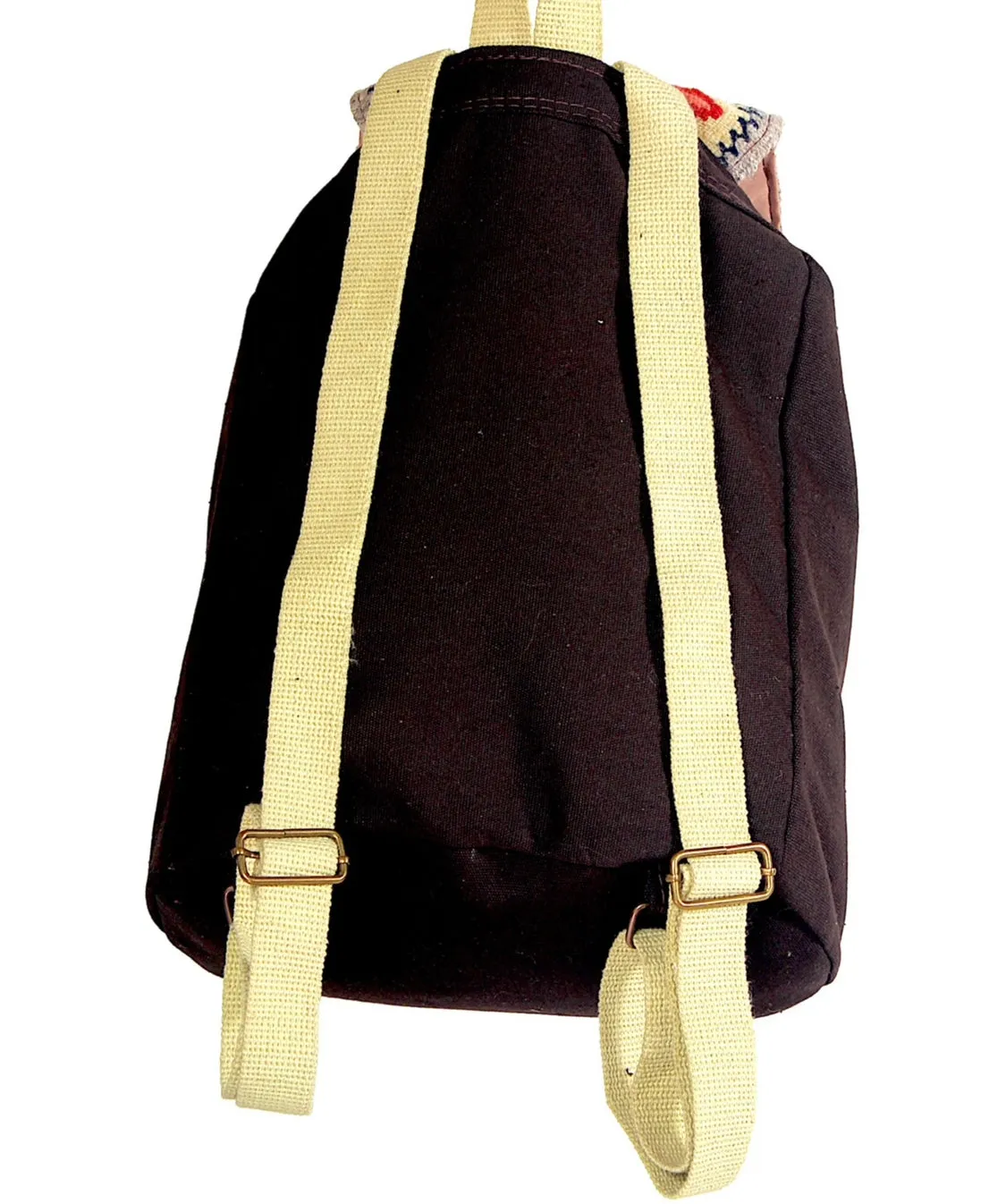 Handwoven Wool Kilim Unisex Backpack (Heer)
