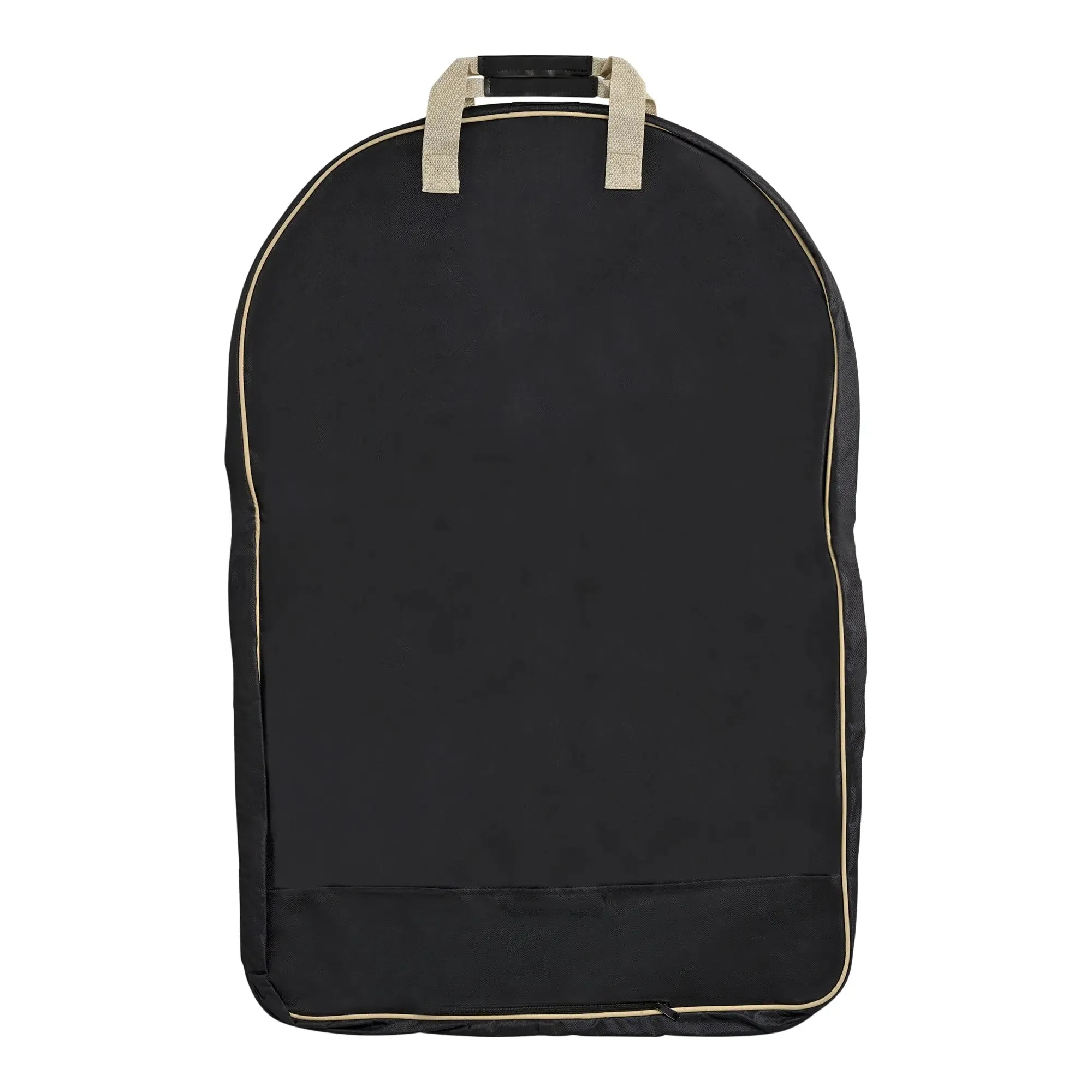 Huntley Equestrian Deluxe Black Travel Carry On Garment Bag with Accessories Zipper Cover for Travel, Business, Horse Shows