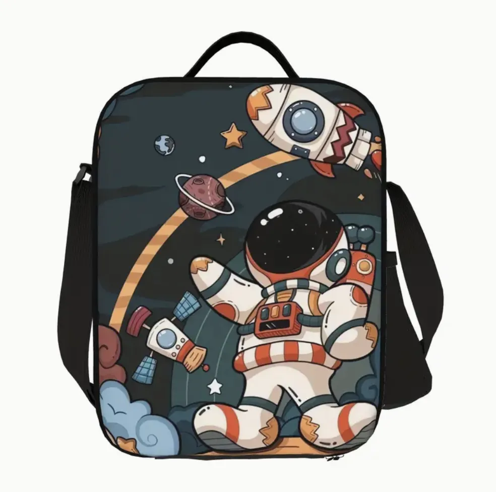 Insulated Lunch Bag - Space Adventure