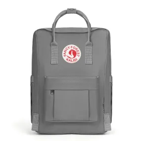 KALIDI Casual Backpack for Women,15 Inches Laptop Classic Backpack Camping Rucksack Travel Outdoor Daypack College School Bag (Grey)
