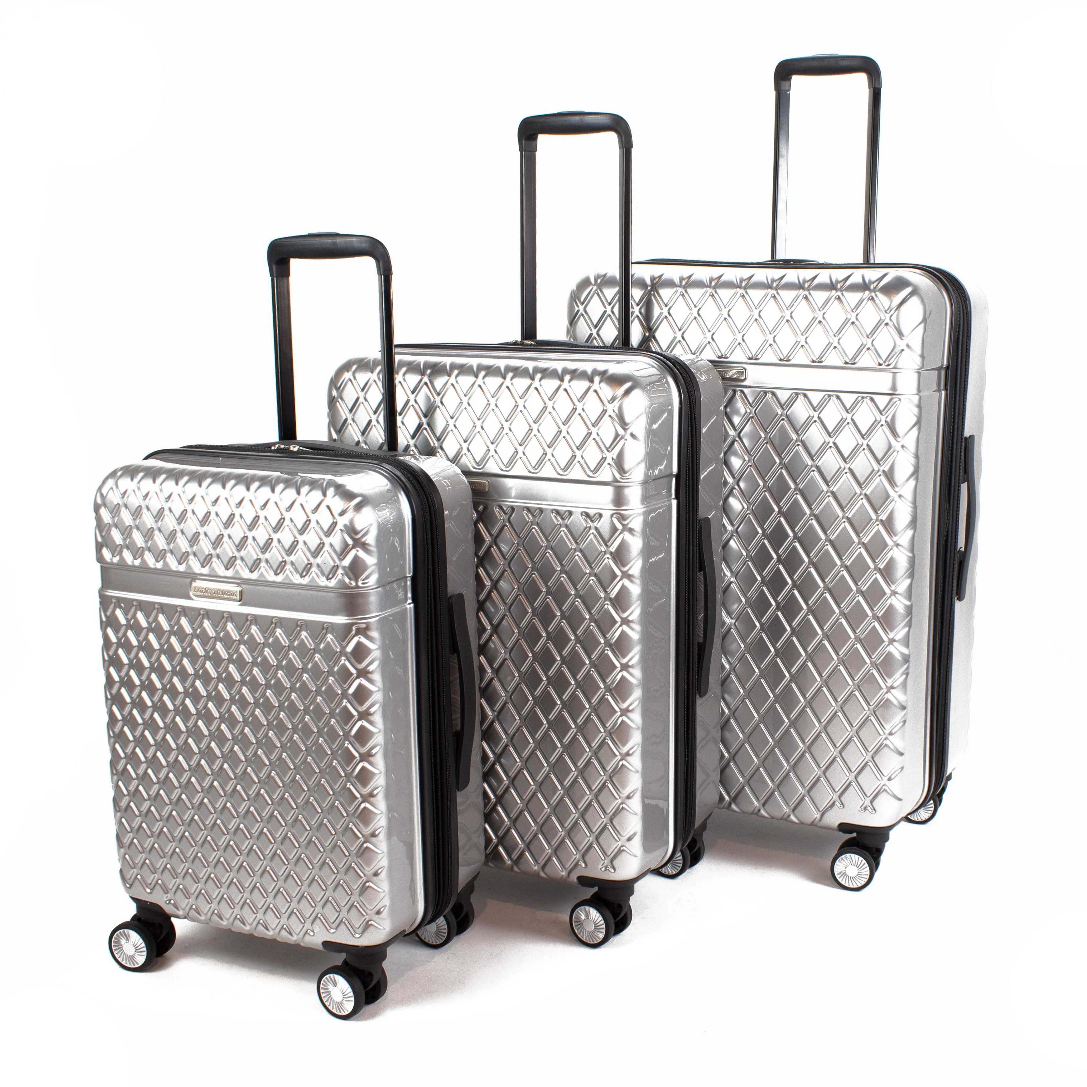 Kathy Ireland Yasmine 3-Piece Hardside Luggage Set