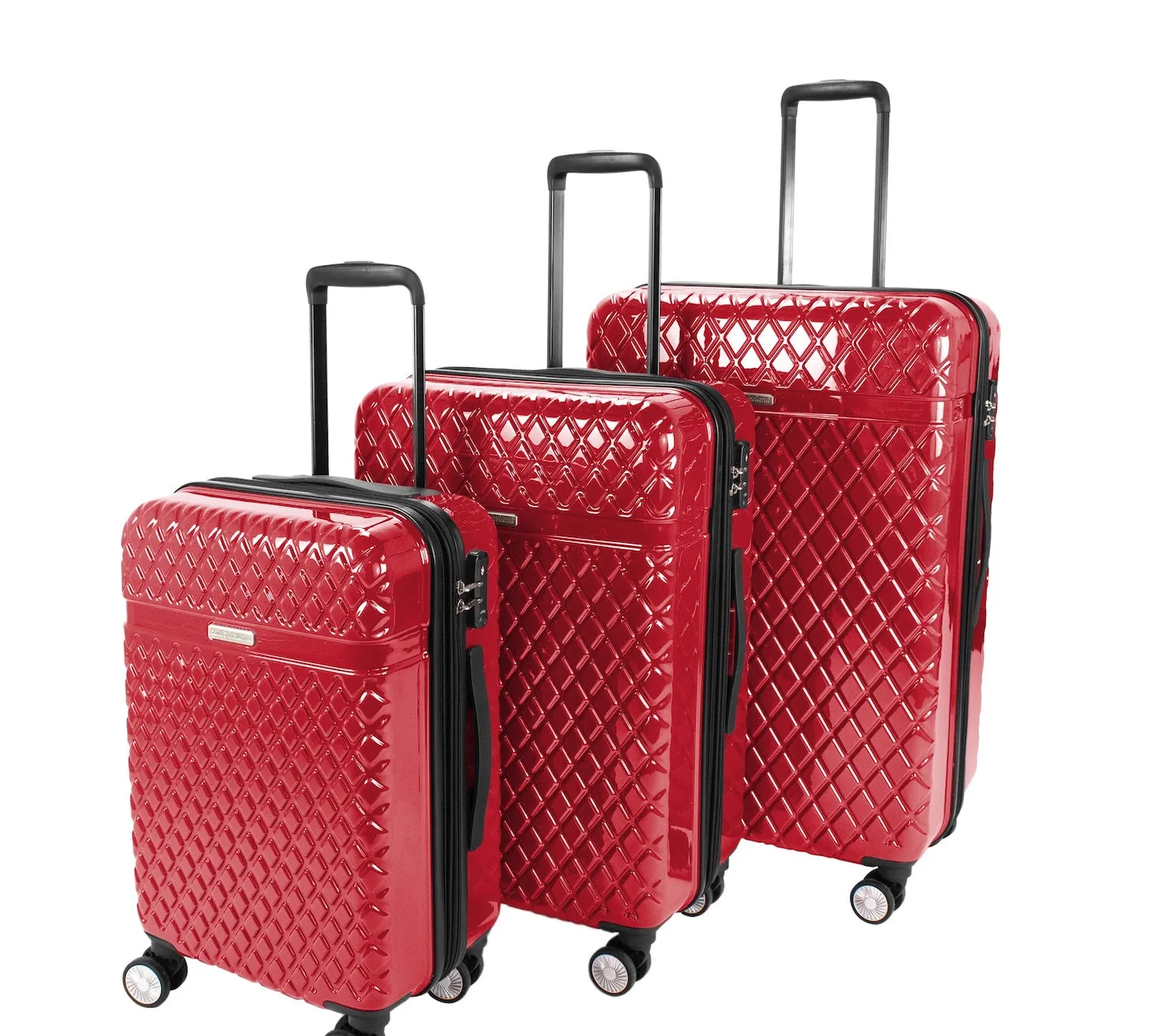 Kathy Ireland Yasmine 3-Piece Hardside Luggage Set