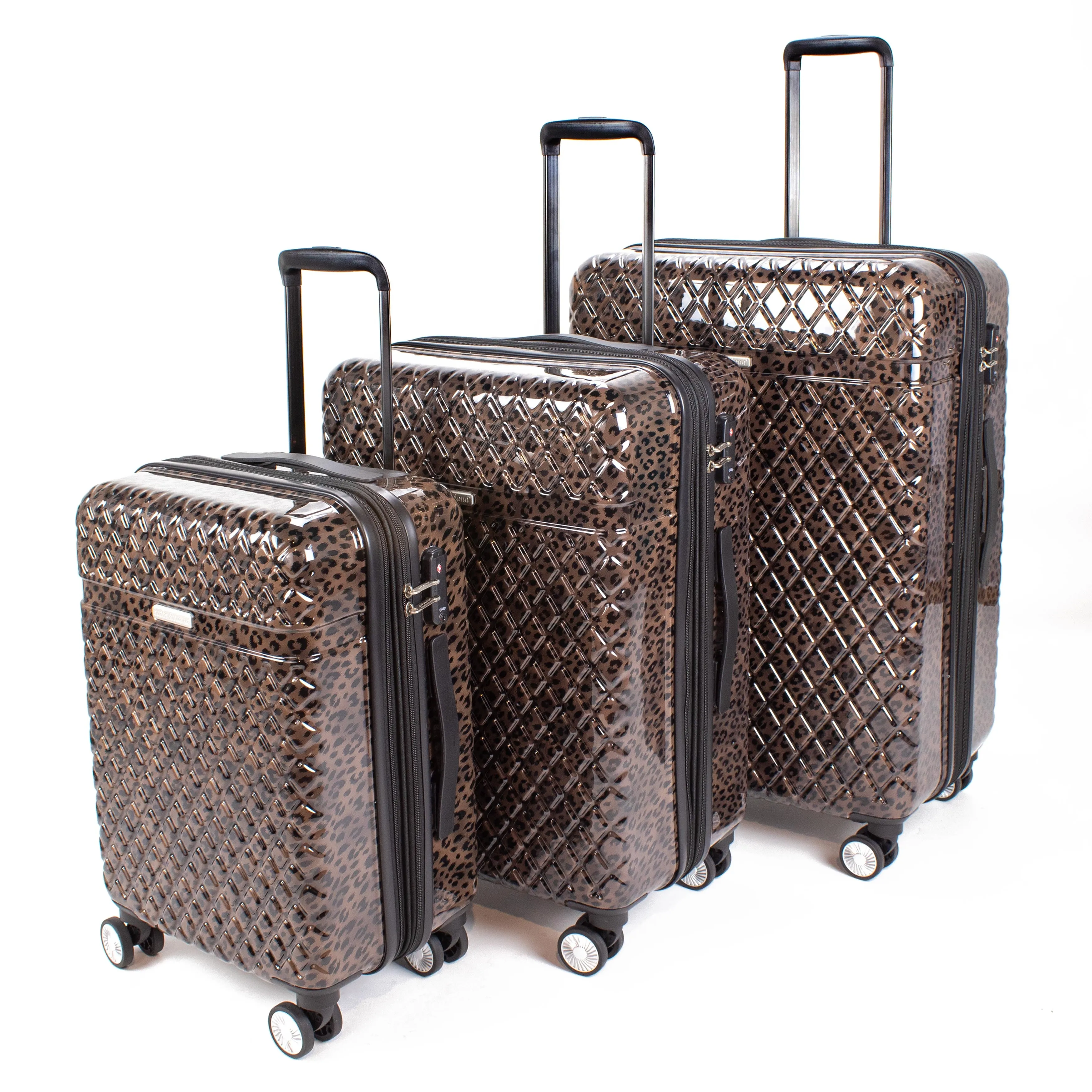 Kathy Ireland Yasmine 3-Piece Hardside Luggage Set
