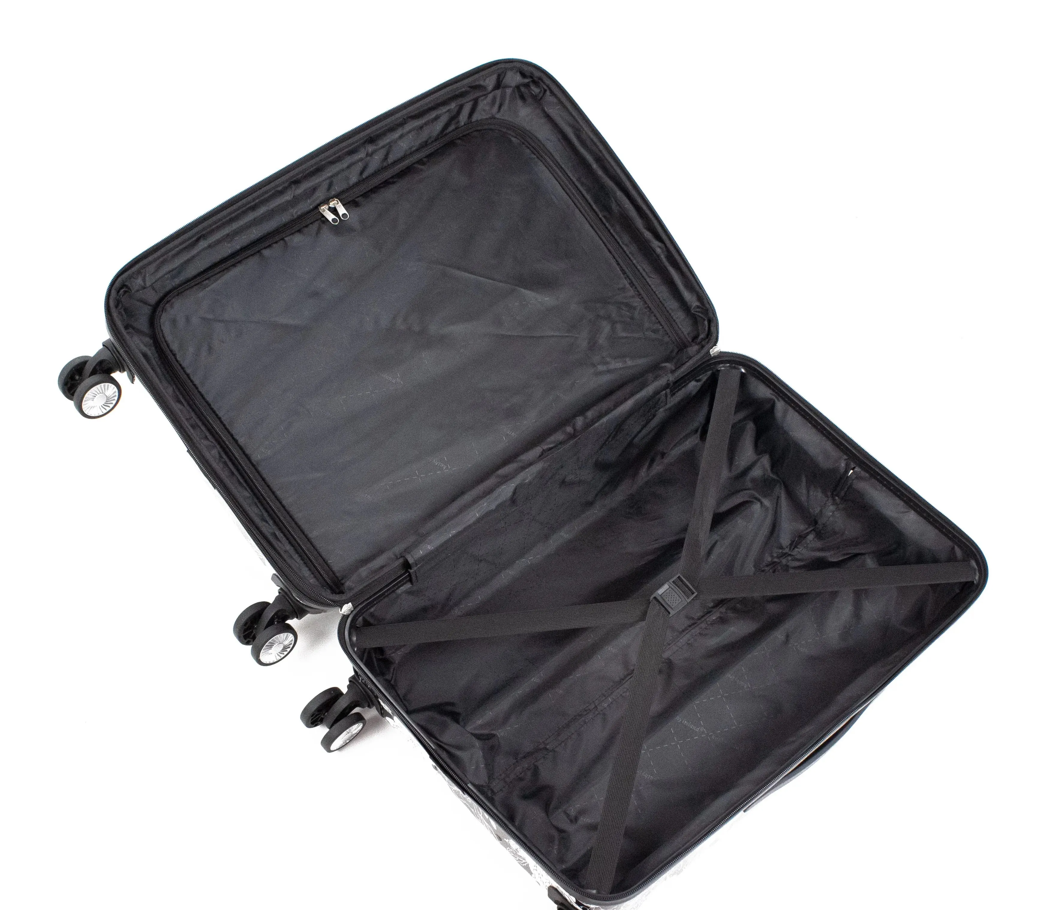 Kathy Ireland Yasmine 3-Piece Hardside Luggage Set