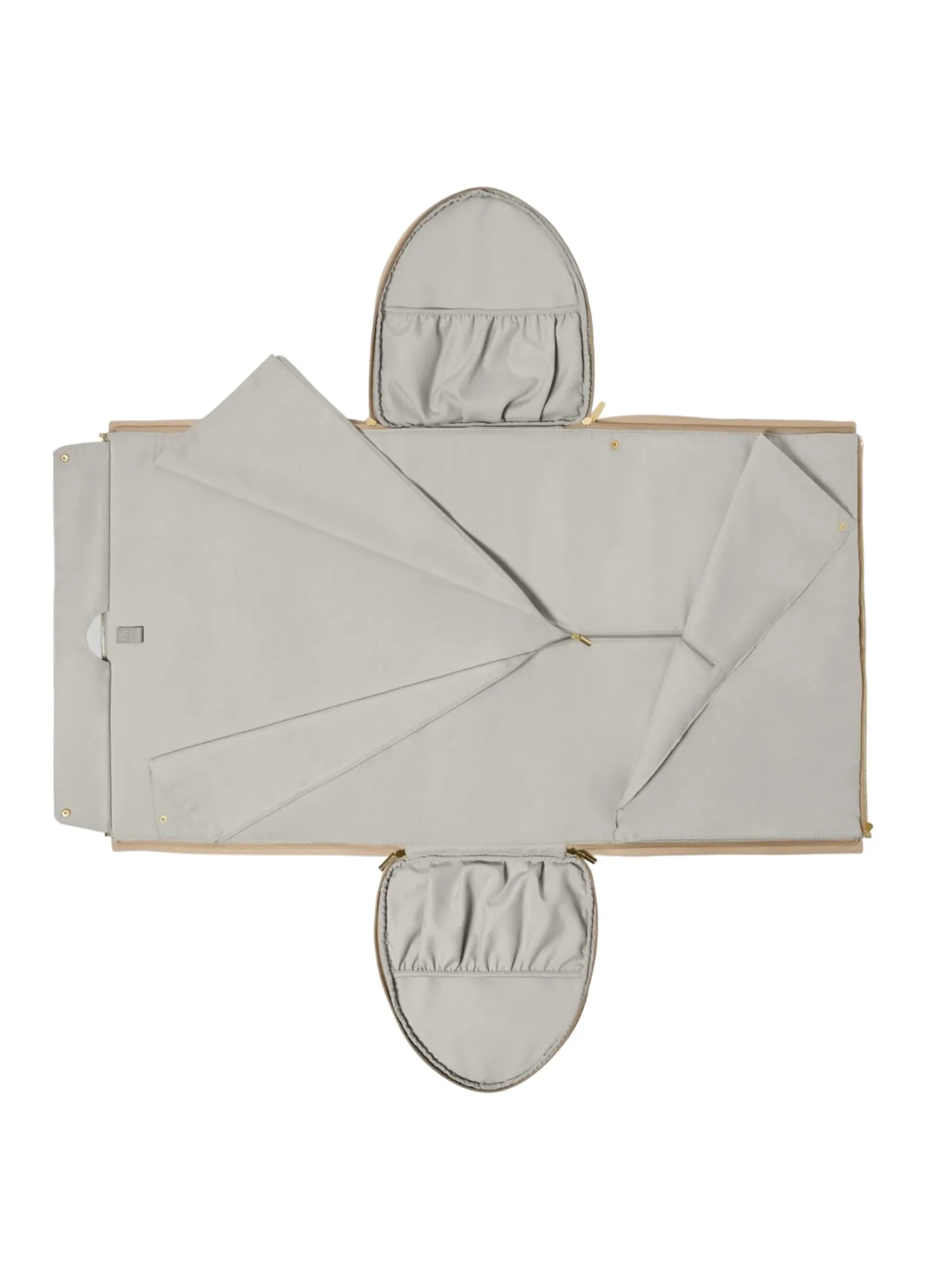 Katie Loxton, Fold Out Garment Weekend Bag, Light Taupe