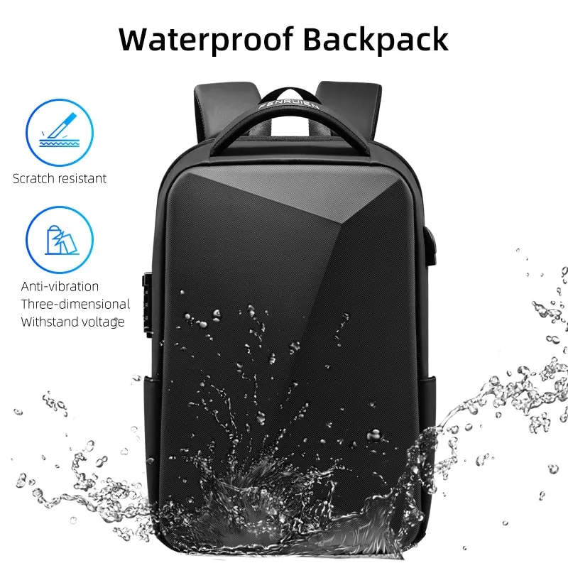 Laptop Anti-theft Waterproof USB Charging Backpack