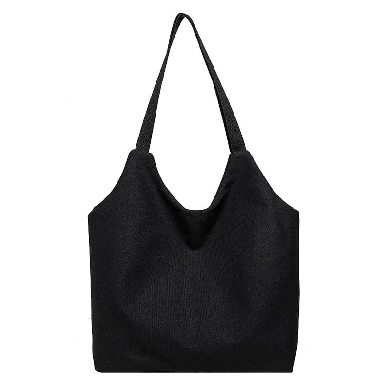 Large Canvas Hobo Bag | Tote Bag | Shoulder Bag