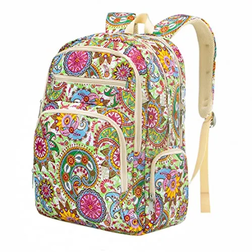 Large Colorful Women's Backpack for Travel, Leisure, School