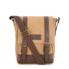 Leather Messenger Bag - PR1149