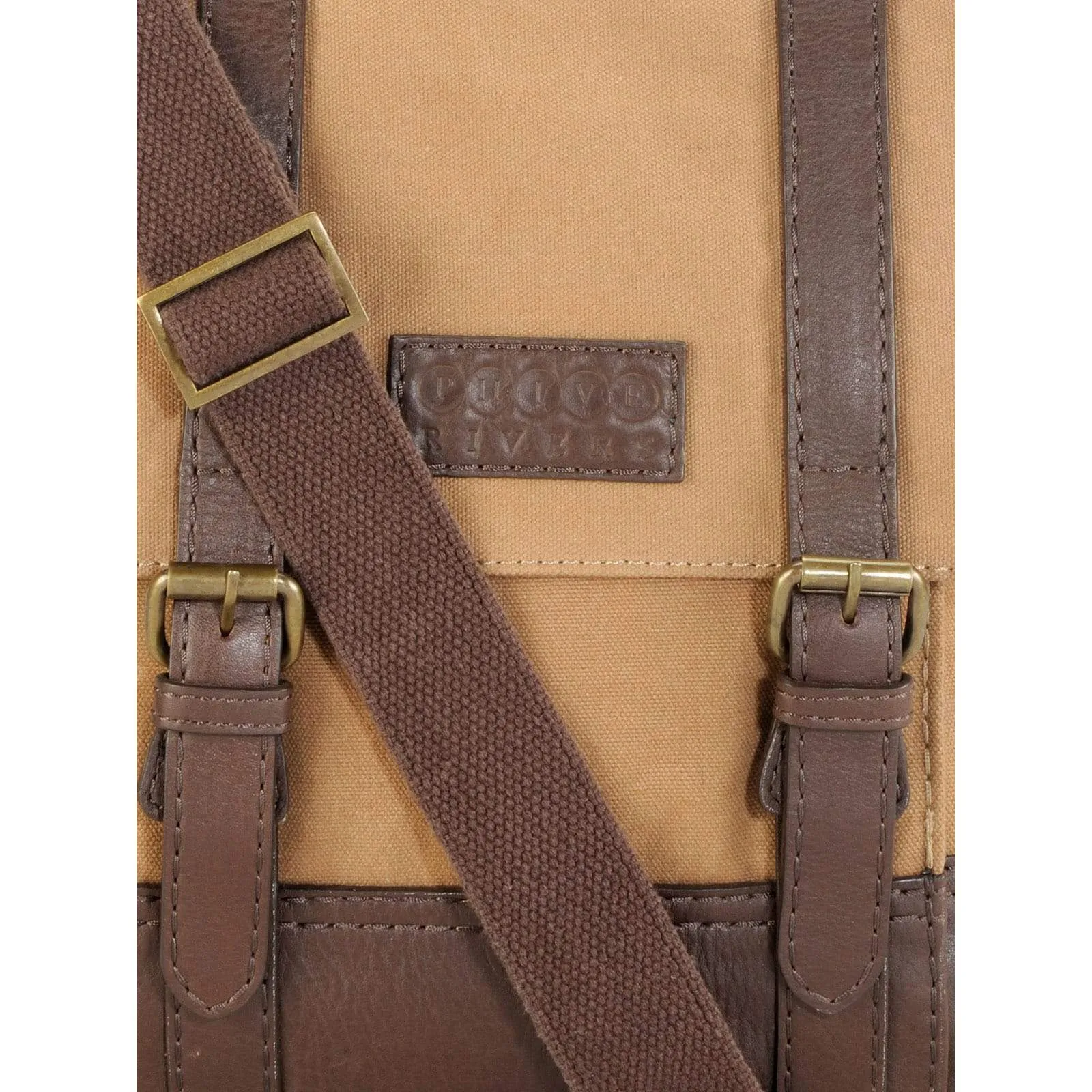 Leather Messenger Bag - PR1149