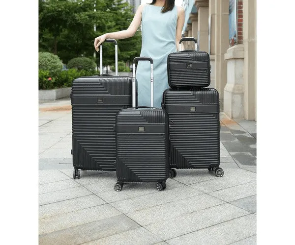 Luggage Bag 14 Inch Cabin Size Luggage Trolly - Black
