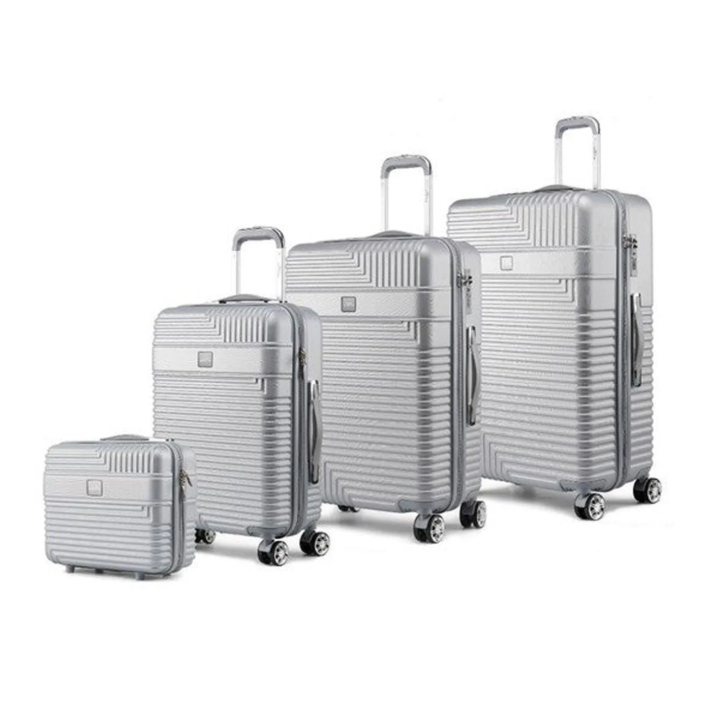 Luggage Bag 32 Inch Check-in Luggage Trolly - Silver