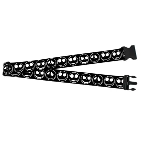 Luggage Strap - The Nightmare Before Christmas Jack 5-Expressions Black/White