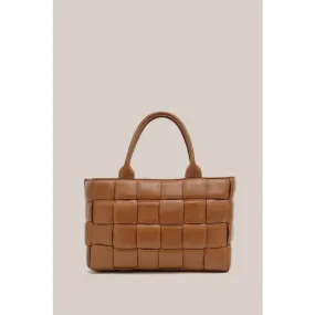 Margot XL Woven Tote | Tan