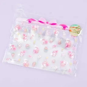 My Melody Spring Blooms Zipper Bag Set
