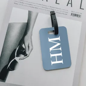 Personalised Luggage Tag | Monogram in Cloud