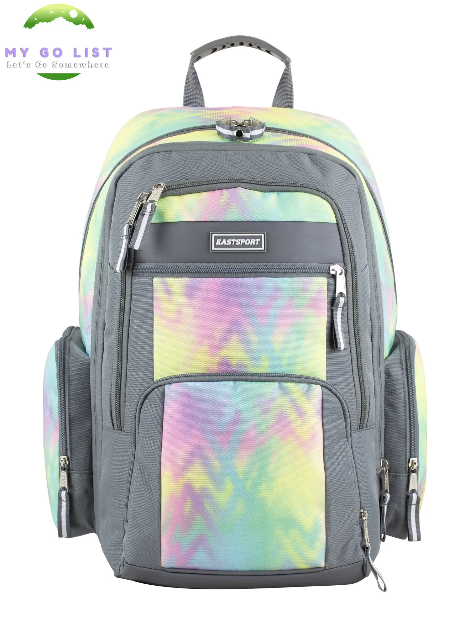 Recycled Expandable Raptor Backpack, Black Chambray