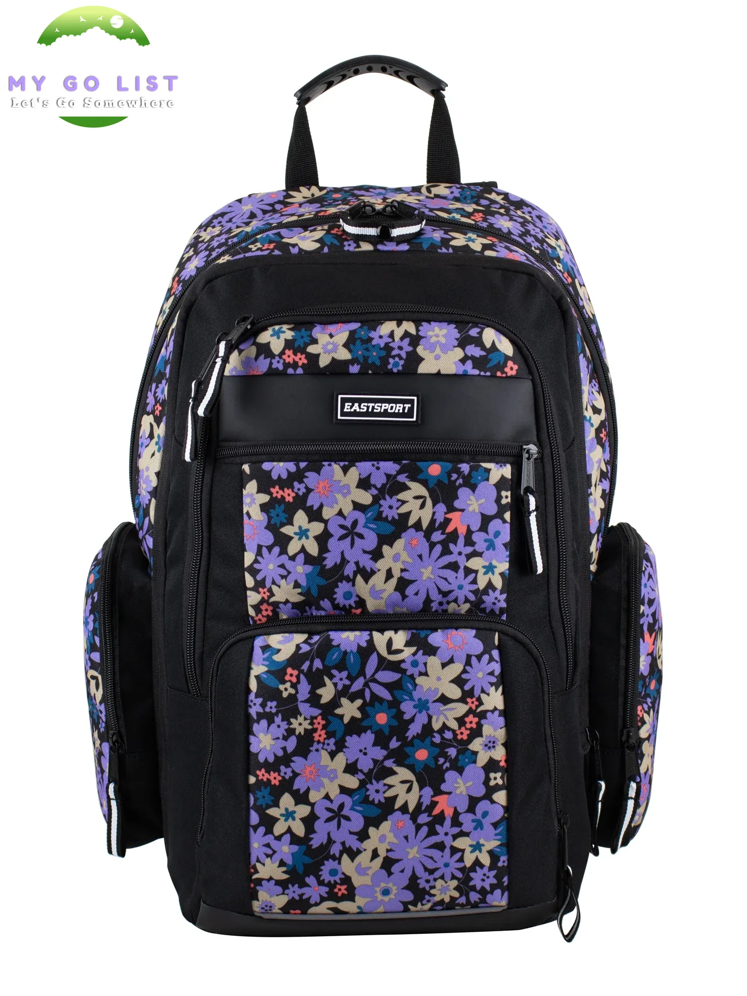 Recycled Expandable Raptor Backpack, Black Chambray