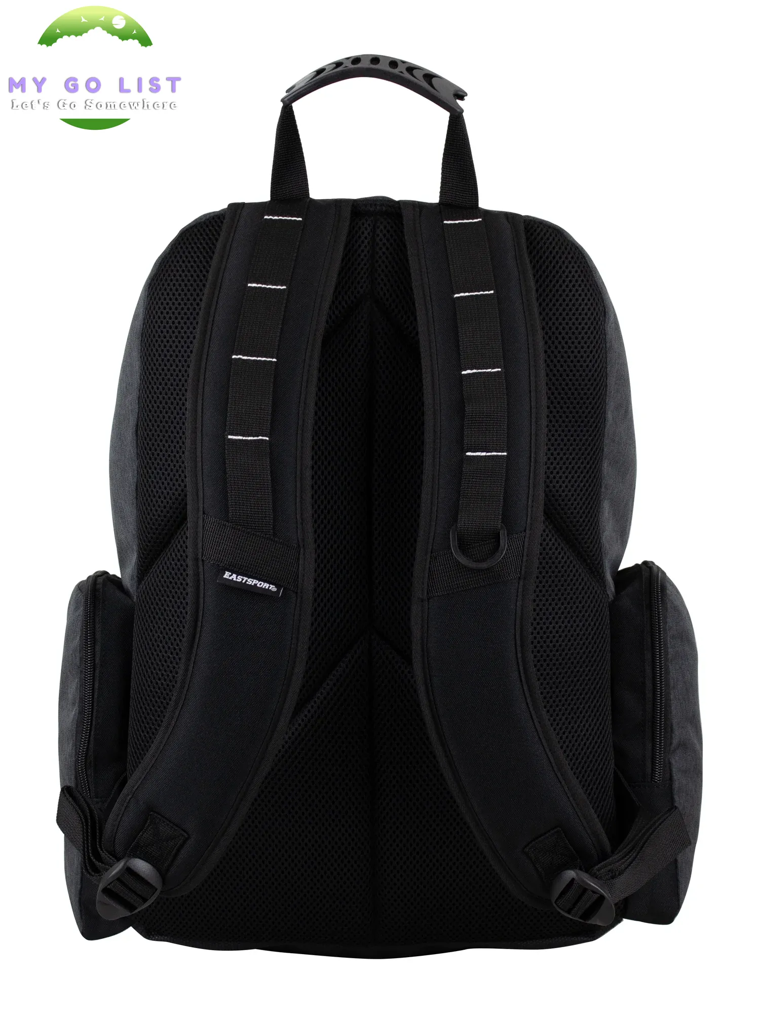 Recycled Expandable Raptor Backpack, Black Chambray