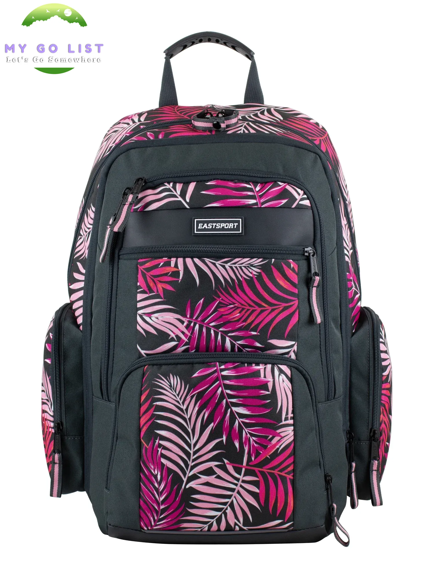 Recycled Expandable Raptor Backpack, Black Chambray