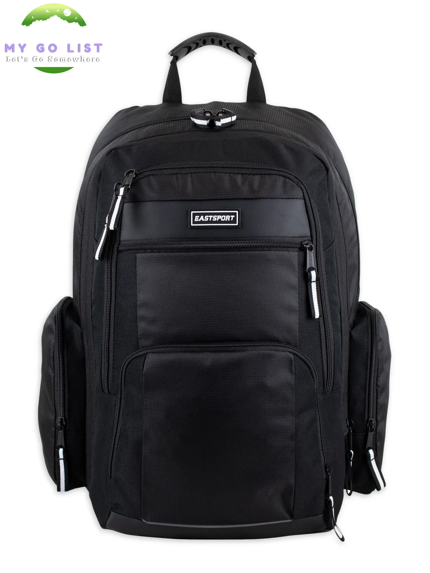 Recycled Expandable Raptor Backpack, Black Chambray