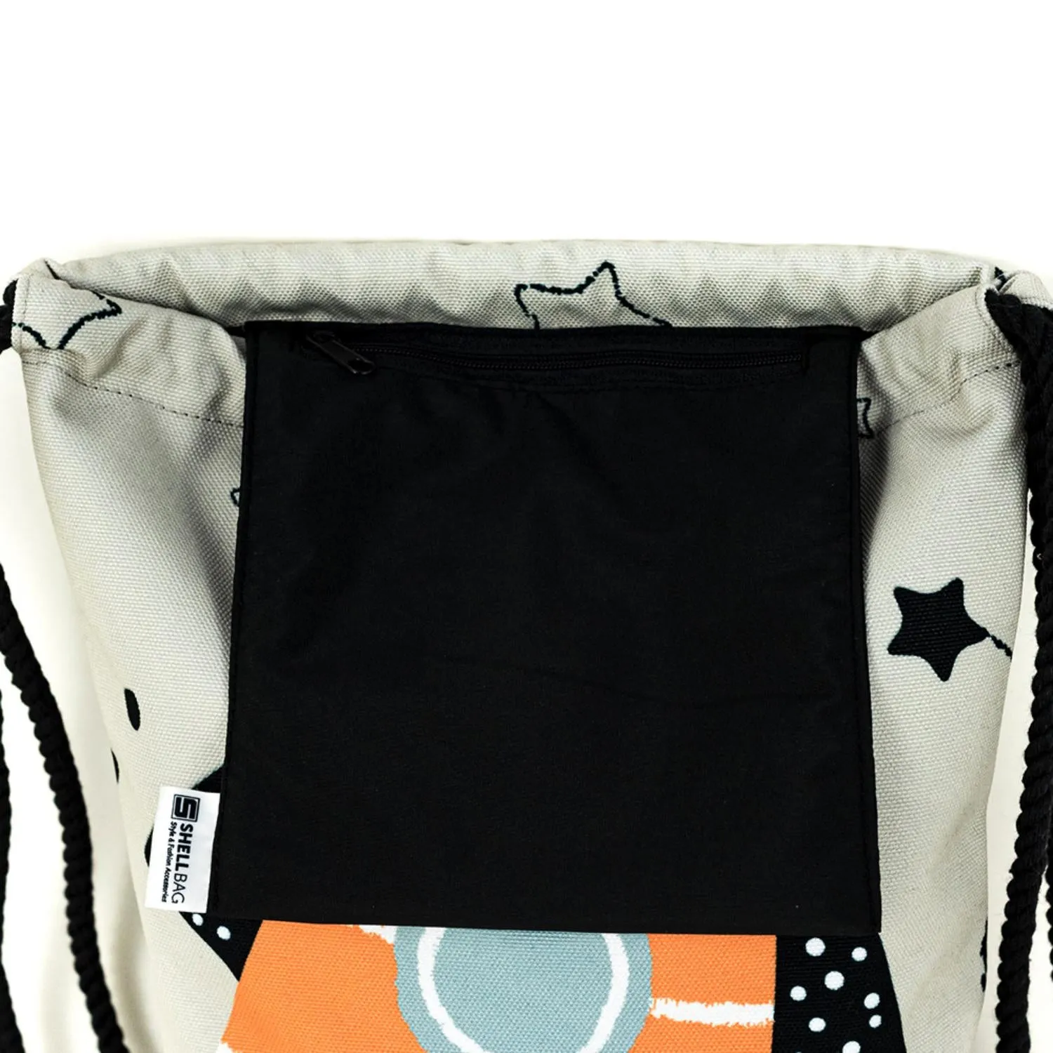 Space Rocket | Drawstring Bag | Kid’s Backpack for Creche, Nursery & School