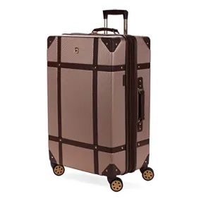 SwissGear 7739 Hardside Luggage Trunk with Spinner Wheels, Blush