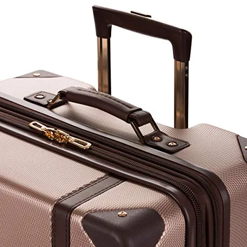SwissGear 7739 Hardside Luggage Trunk with Spinner Wheels, Blush