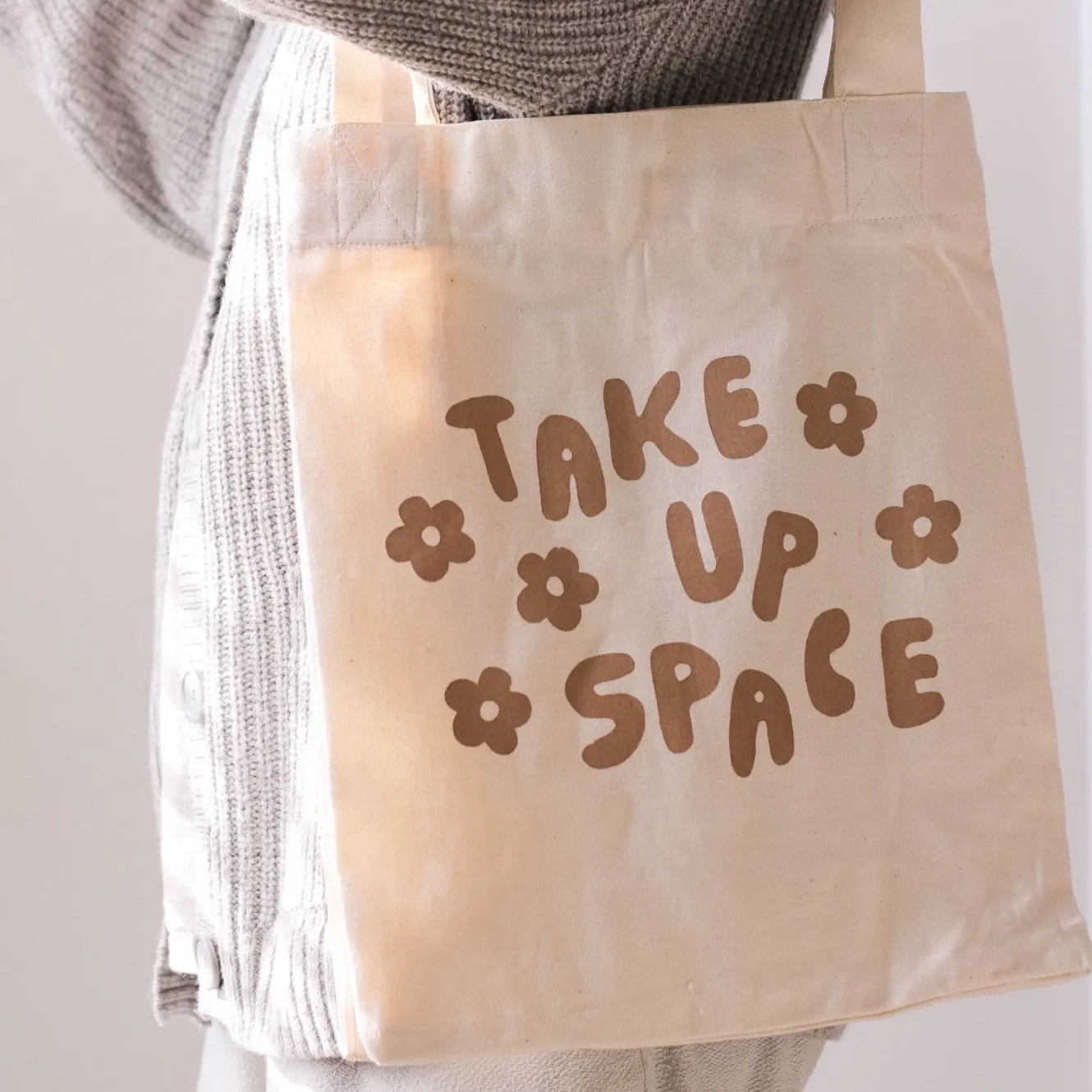 take up space tote