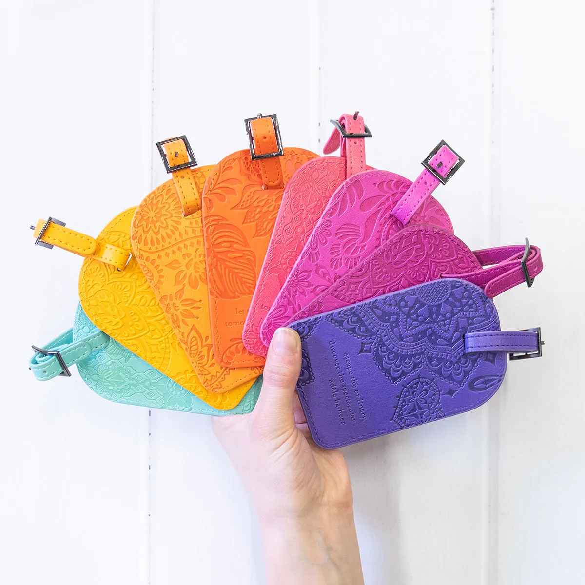 Tangelo Orange Luggage Tag
