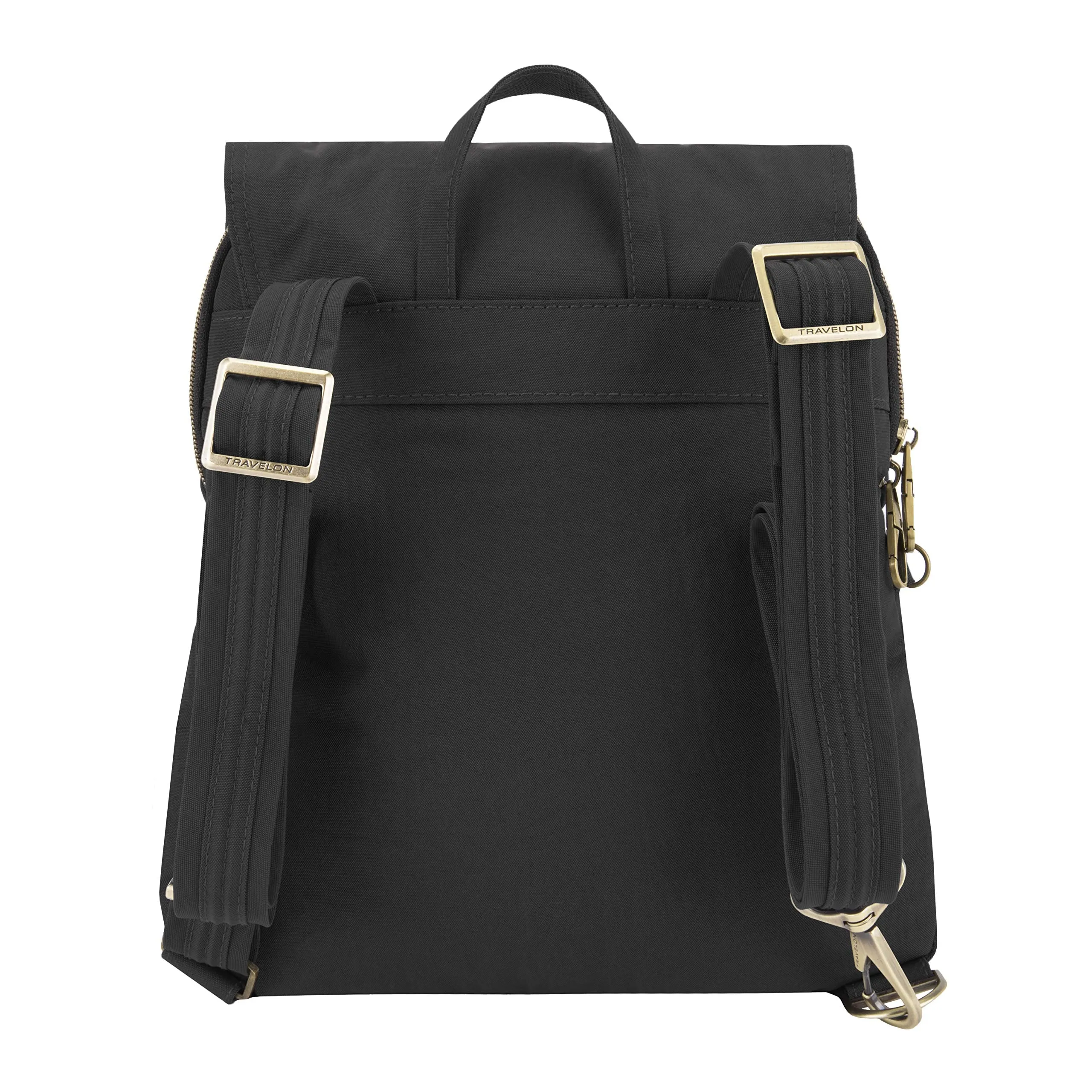 Travelon Anti-theft Signature Slim Backpack, Black