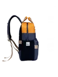 Uppercase Vegan Leather 14" Laptop Backpack Water Repellent College Bag 17L