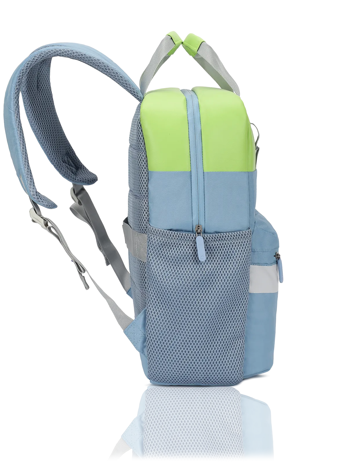 Uppercase Vegan Leather 14" Laptop Backpack Water Repellent College Bag 17L