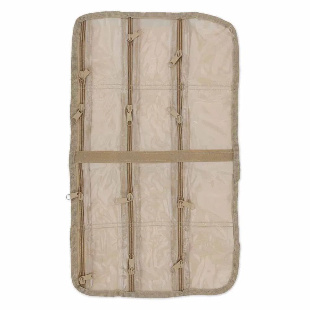 VIVACE Craft Tote Inserts 12 Pockets Beige - 30 x 51cm (12″ x 20″)