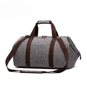 Waterproof Large Capacity Business Travel Duffle Bags - Black,Brown,Gray,ArmyGreen,Dark blue