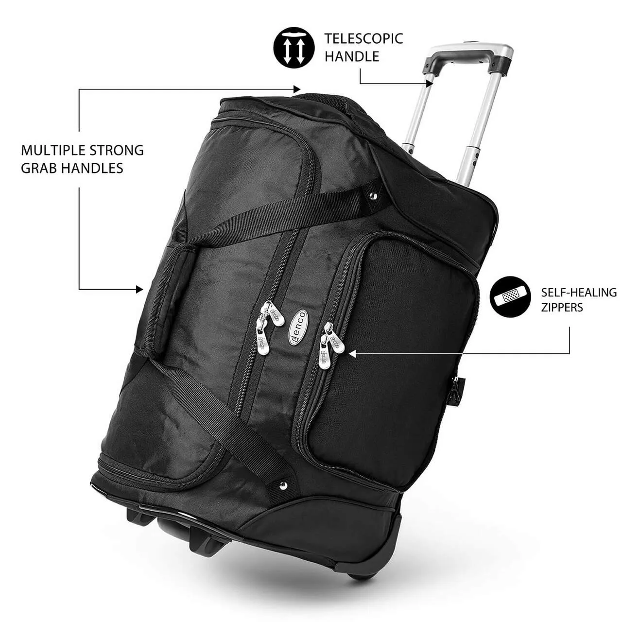 Wisconsin Badgers Luggage | Wisconsin Badgers Wheeled Carry On Luggage